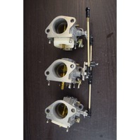 824854T27 WME-115 Mercury 2005 & UP Carburetor Set 65 JET 75 90 HP REBUILT
