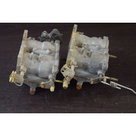 384567 384568 C# 316710 Johnson Evinrude 1971 Carburetor Set 125 HP V4 REBUILT