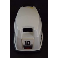 Johnson Evinude JET POWER Top Cowl Cowling Cover Hood  18 25 HP 2 Cylinder