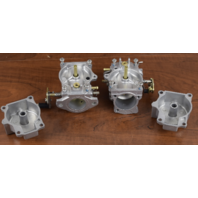 REBUILT! 1976 Johnson Evinrude Carburetor Set 387309 387310 321253 55 HP 2 Cyl