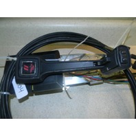Mercury Side Mount Remote Control Box with 14 Foot Cables & Power Trim switch