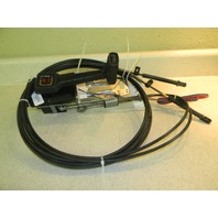Mercury Side Mount Remote Control Box with 14 Foot Cables & Power Trim switch