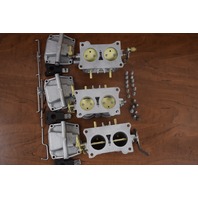REBUILT! 1982 Johnson Evinrude Carburetor Set  392606 392607 150 175 200 235 HP