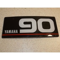 Yamaha 90 outboard Hood Emblem Applique Unknown Year