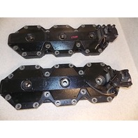 Johnson Evinrude Cylinder Head Cover Set 398269 C# 331490-2 1986-1987 200 225 HP