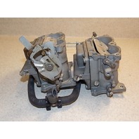 Johnson Evinrude Carburetor Assembly (Upper & Lower) 386006 386007 1973 135 HP