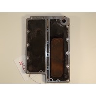 308669 308670 Johnson Evinrude OMC 1964 Exhaust Plate & Cover 90 HP V4