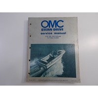 OMC Service Manual 1985 2.5 3.0 3.8 5.0 5.7 507511