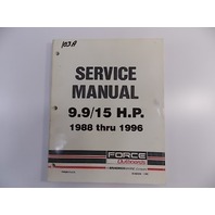 Force Outboards Service Manual 1988-1996 9.9 15HP 90-823264 1-395