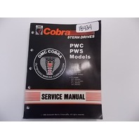 OMC Cobra Stern Drive Service Manual PWC PWS Models 1989 507878 4, 6 & 8 Cyl