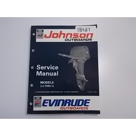 OMC Johnson "EN" 2.3 thru 8 Models Service Manual 1992 508141