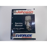 OMC Johnson "EN" 60 Loop V Models 150 175 Service Manual 1992 508146