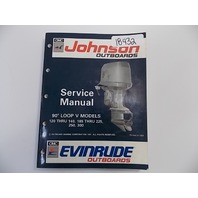 OMC Johnson "EN" 90 Loop V Models 120-140 / 185-300 Service Manual 1992 508147