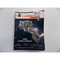 OMC Cobra Stern Drive Service Manual "AMH" Cobra Models 1992 508148