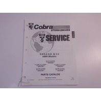 OMC Cobra Stern Drive 5.0 / 5.0 H.O. & 5.8 AMH Model Parts Catalog 1991 987478