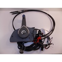 BRP Johnson Evinrude Side Remote Control Mount w/ Key & 9 Foot Cables 5006180