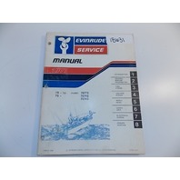 Evinrude Service Manual 1977 Model: 70773/75742/75743 Item #: 5308 70/75 HP