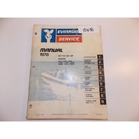 Evinrude Service Manual 1978 Item #: 5398 85 / 115 / 140 HP