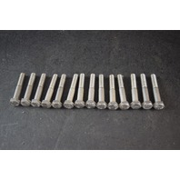 306500 Johnson Evinrude 1968-01 Cylinder Head Screw Set (14) 9.9 15 65 85 + HP