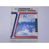 Evinrude Service Manual 5425 1979 6 HP Models 6904 and 6905