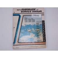 Evinrude Service Manual 1979 V-4 Models 85995 85990 95999 100993 100990 100999