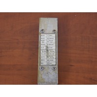 81518M Mercury Mariner 1977-78,81,84-85 Terminal Block Cover 48 55 60 HP