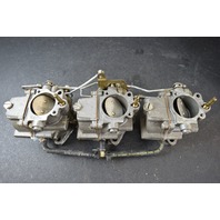 385130 385129 C# 315082 Johnson Evinrude 1972 Carburetor Set 65 HP REBUILT