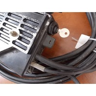 Mercury Side Mount Control Box with Key 15 foot cables