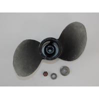Mercury Aluminum Propeller 9-7/8 x 11 2 Blade 8 spline 48-33480A1 1970-1980 20HP