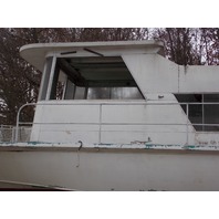 Marinette 34 Aluminum Houseboat LOTS OF POTENTIAL 1967