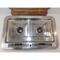 ORIGO 4000 Alcohol 2 Burner Stove Camping RV Marine Boating