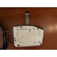Johnson Evinrude Side Mount Control Box w/ 17 Ft Cables & Key 1973-78 50 HP +
