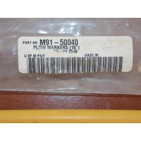 NEW NOS Moose Plow Markers 16" Yellow M91-50040 M9150040