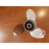 NEW! 1974-15 Solas 9.25 X 11 SS Propeller 2121-093-11 fits Johnson 8 9.9 15 HP