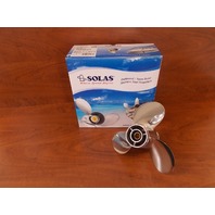 NEW! 1974-15 Solas 9.25 X 11 SS Propeller 2121-093-11 fits Johnson 8 9.9 15 HP
