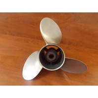 Like New OMC Stainless Steel Propeller 14-1/4 X 24 1977-2015 0387163 091203