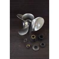 Mercury Stiletto Stainless Steel Propeller RH 3-Blade 10 x 11 13 Splines