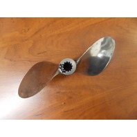 Vintage Stainless Steel Mercury Racing Propeller 9-1/2 X 19