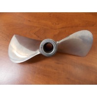 Vintage Stainless Steel Mercury Racing Propeller 9-1/2 X 19 12 Spline 1" hub