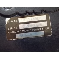 434724 435006 434624 Johnson Evinrude 1991 & UP 25" XL Swivel Bracket 75-300 HP