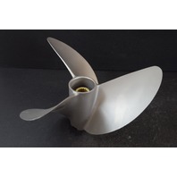 Stainless Steel Chopper Propeller 14 x 24 3 Blade FOR REPAIRS 15 Splines