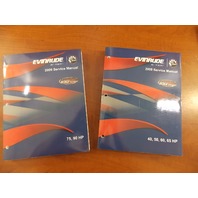 Evinrude ETEC 2009 Shop Service Manual Set 25 30 40 50 60 65 75 90HP V4 & V6