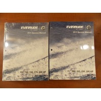 Evinrude ETEC 2011 Shop Service Manual Set 15 25 30 40 50 60 65 75 90HP V4 & V6