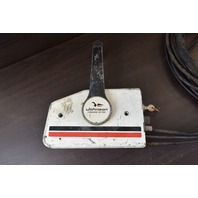 Johnson Evinrude Side Mount Control Box W/ Key 13.5' Cables & Harness