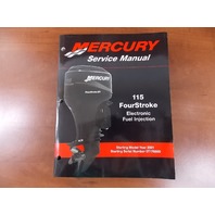 Used Mercury Service Manual Starting Model Year 2001 115 HP Four Stroke
