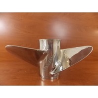 NEW 1977 & UP Michigan Wheel 15-1/2 x 17 Stainless Steel Propeller 993023 115+HP
