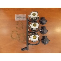 Johnson Evinrude Carburetor Assembly 438271 438270 1996-01 25 35 Removed from 25