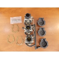 Johnson Evinrude Carburetor Assembly 438271 438270 1996-01 25 35 Removed from 25