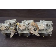 REBUILT! 1973 Johnson Evinrude Carburetor Set 385852 385851 385803 65 HP