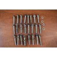 Mercury 135 150 175 200 V6 Head Bolt Set of 24 98534 1978-2001